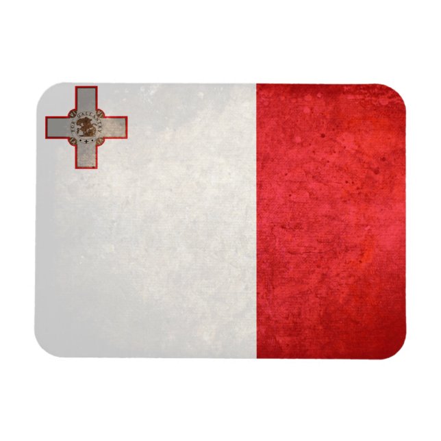 Flagga Malta Magnet (Horisontell)