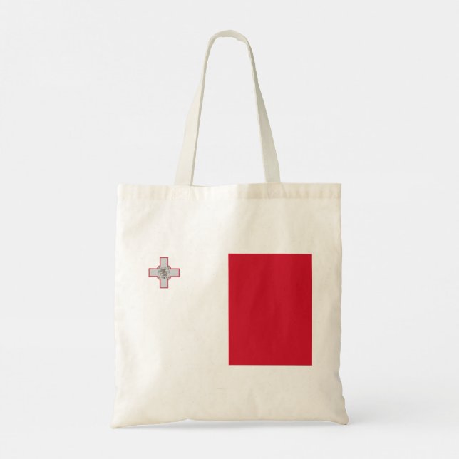 Flagga Malta Tygkasse (Baksida)