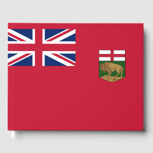 Flagga Manitoba Gästböcker