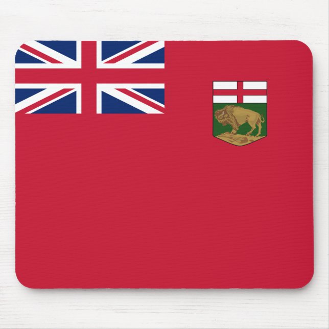 Flagga Manitoba Musmatta (Framsidan)
