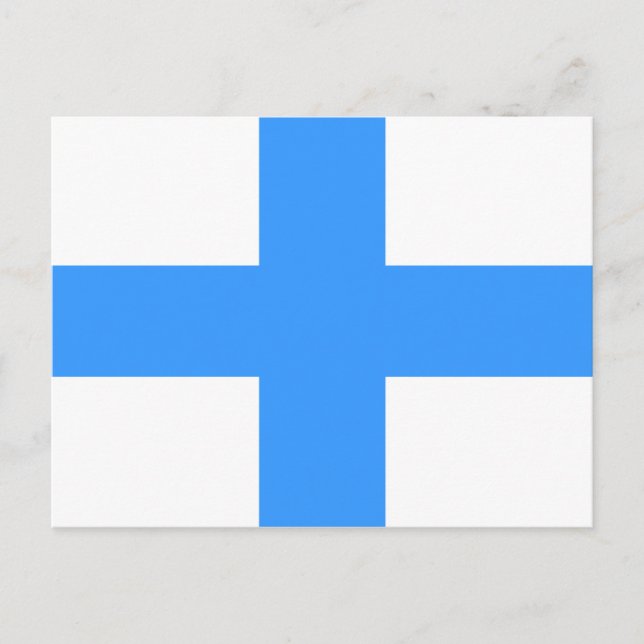 Flagga Marseille Vykort (Framsida)