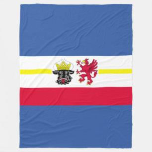 Flagga Mecklenburg Fleece Blanket
