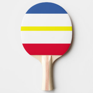 Flagga Mecklenburg-Westerna Pommania Ping-Pong Pa Pingisracket