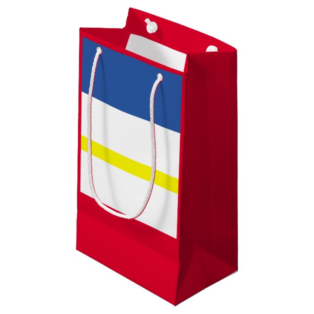 Flagga Mecklenburg-Westerna Pommern Small Gift B (Framsidan Vinklad)