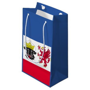 Flagga Mecklenburg-Westerna Pommern Small Gift B