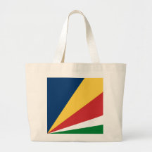 Flagga med Seychellernas Färg design
