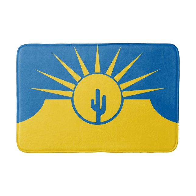 Flagga Mesa, Arizona Bathroom Mat Badrumsmatta (Framsidan)