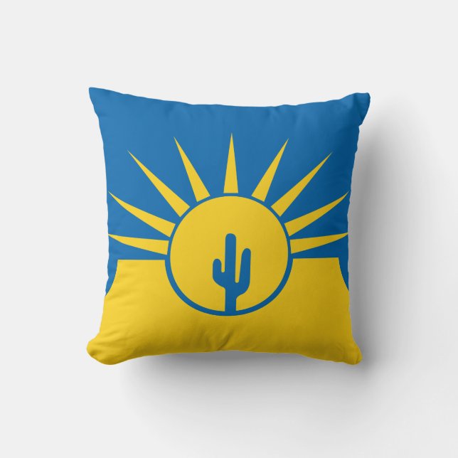 Flagga Mesa, Arizona Dekorativ kudde (Framsida)