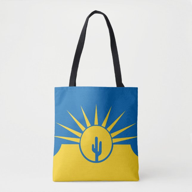 Flagga Mesa, Arizona Tote Bag Tygkasse (Framsida)