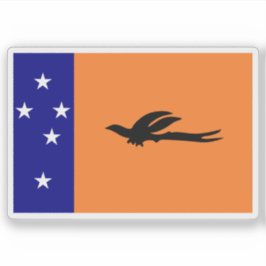 Flagga Meso-Melanesians, Melanesian, Oceanien Klistermärken