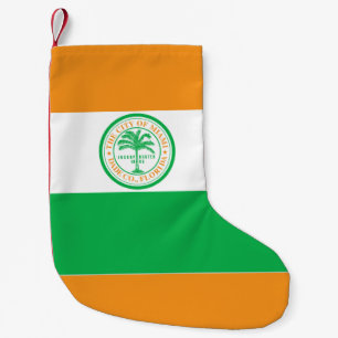Flagga Miami, Florida Liten Julstrumpa