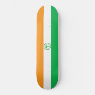Flagga Miami (Florida) Mini Skateboard Bräda 18,5 Cm