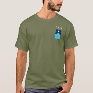 Flagga Minnesota T Shirt