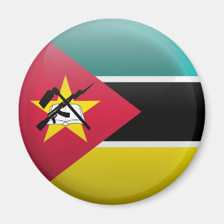 Flagga Moçambique Magnet