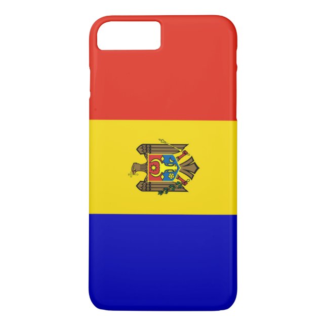 Flagga Moldavien Case-Mate iPhone Skal (Baksida)