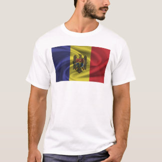 Flagga Moldavien T Shirt