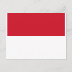 Flagga Monaco - Drapeau de Monaco Vykort