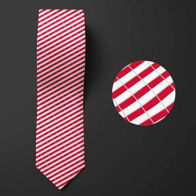 Flagga Monaco Mönster Slips (Skapare uppladdad)