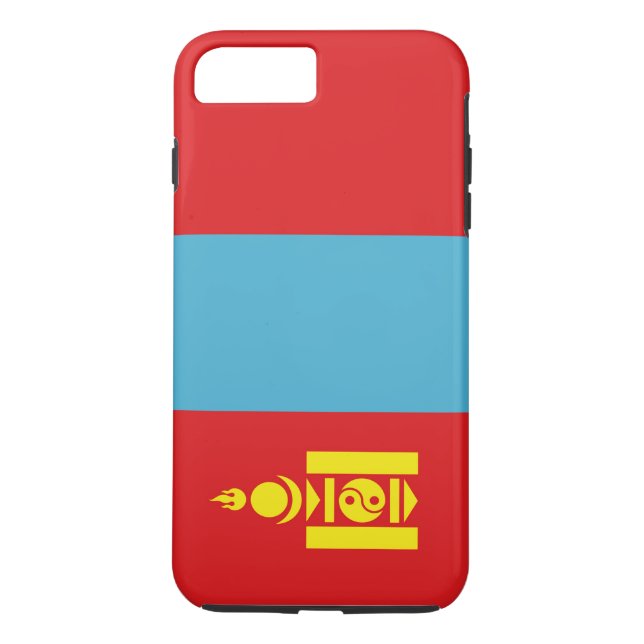 Flagga Mongoliet Case-Mate iPhone Skal (Baksida)