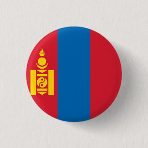 Flagga Mongoliet Knapp