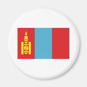 Flagga Mongoliet Magnet