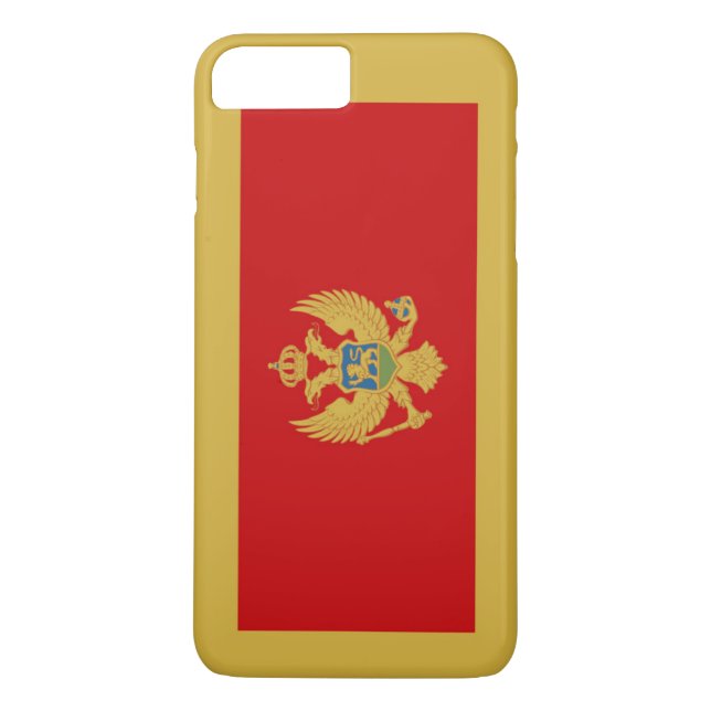 Flagga Montenegro Case-Mate iPhone Skal (Baksida)