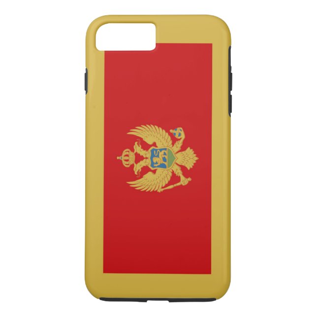 Flagga Montenegro Case-Mate iPhone Skal (Baksida)
