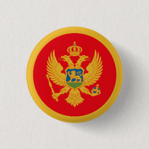 Flagga Montenegro Knapp
