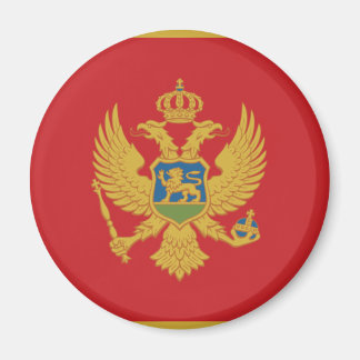 Flagga Montenegro Magnet