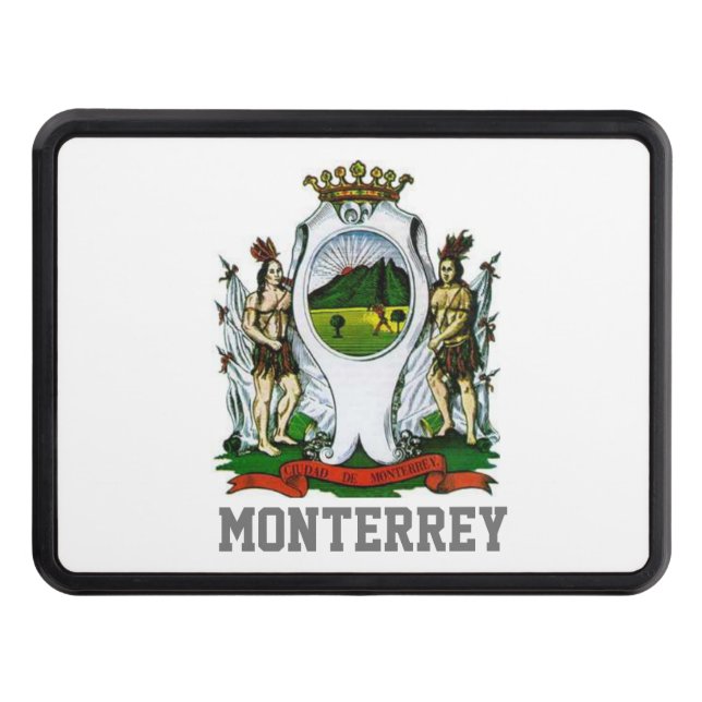 Flagga Monterrey, Nuevo León - MEXICO Dragkroksskydd (Framsidan)