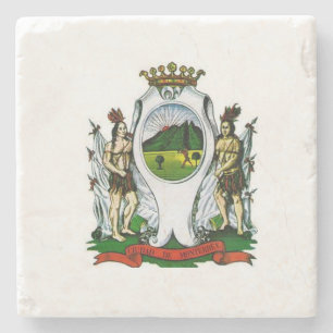 Flagga Monterrey, Nuevo León - MEXICO Stenunderlägg