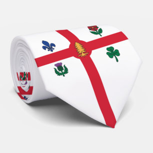Flagga Montreal (Quebec, Kanada) Slips