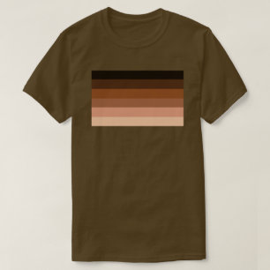 Flagga mot rasism, bipolskt Pride T Shirt