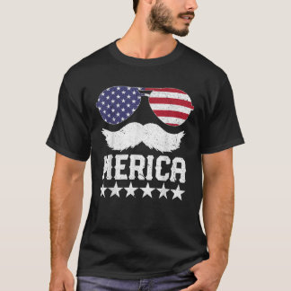 Flagga Mustache T Shirt