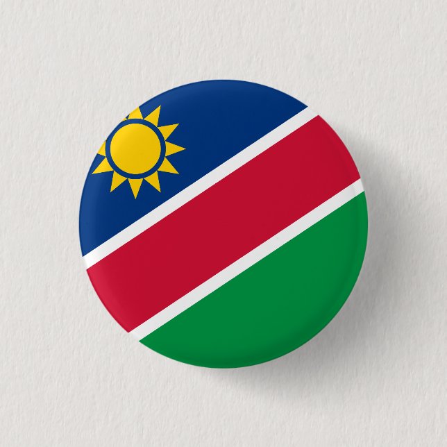 Flagga Namibia Knapp (Framsida)