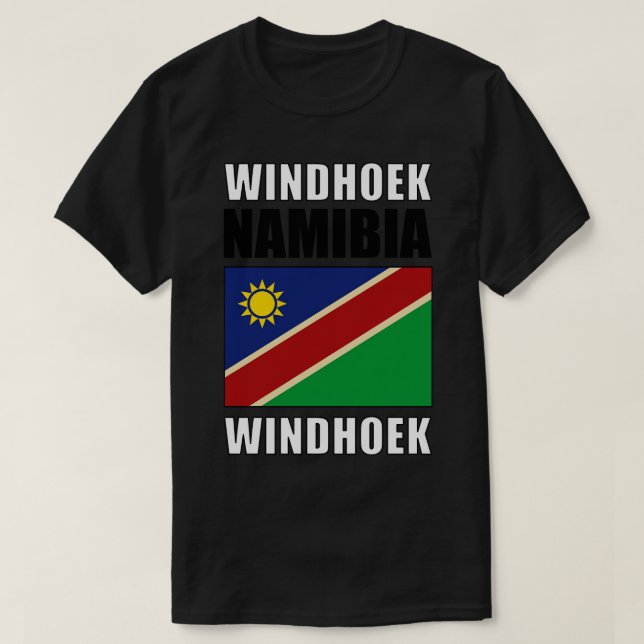 Flagga Namibia T Shirt (Design framsida)