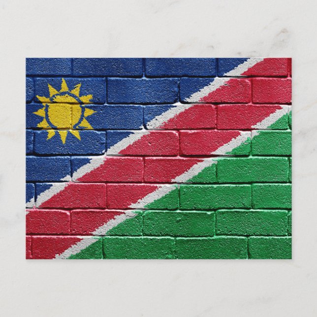 Flagga Namibia Vykort (Framsida)