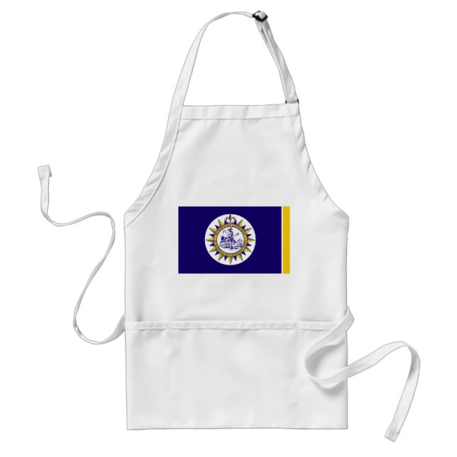 Flagga Nashville, Tennessee Vuxen Apron Förkläde (Framsidan)