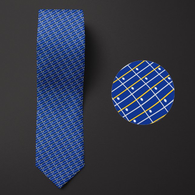Flagga Nauru Mönster Slips (Skapare uppladdad)