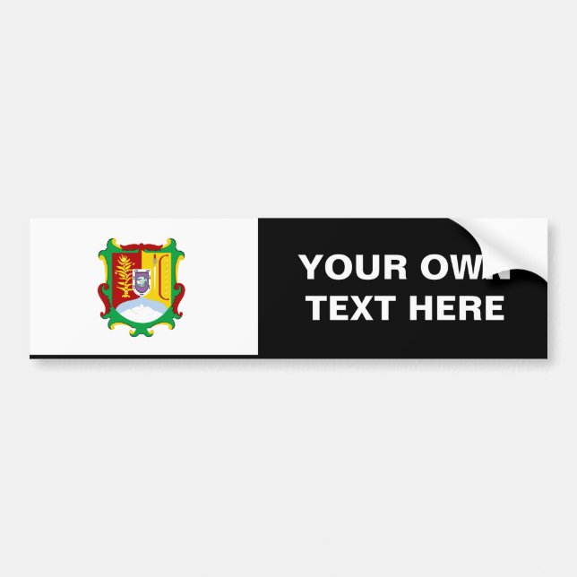 Flagga Nayarit Bildekal (Framsidan)