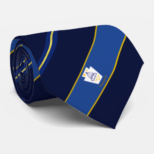 Flagga Neck Tie i staden Harrisburg (Pennsylvania) Slips