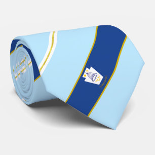 Flagga Neck Tie i staden Harrisburg (Pennsylvania) Slips