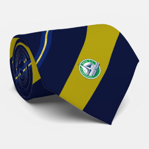Flagga Neck Tie, New jersey Slips