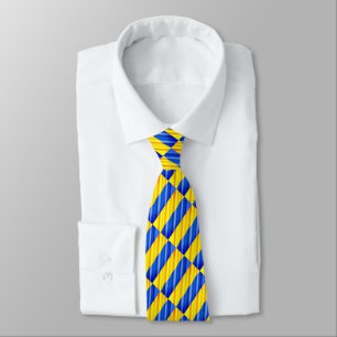 Flagga Neck Tie Support Freedom Ukraina Slips