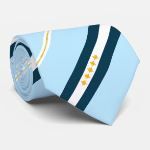 Flagga Neck Tie, Väster Virginia Slips