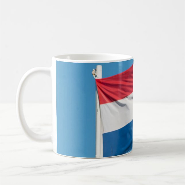 Flagga Nederländerna Kaffemugg (Vänster)
