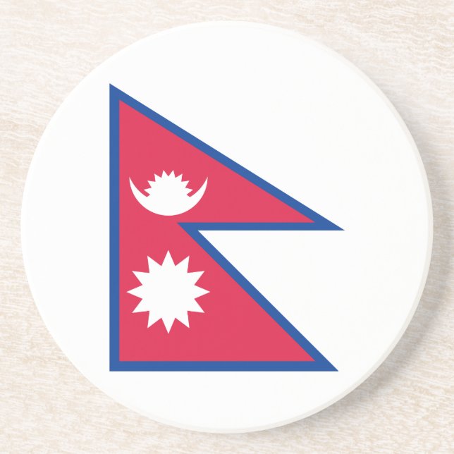 Flagga Nepal Underlägg (Framsidan)