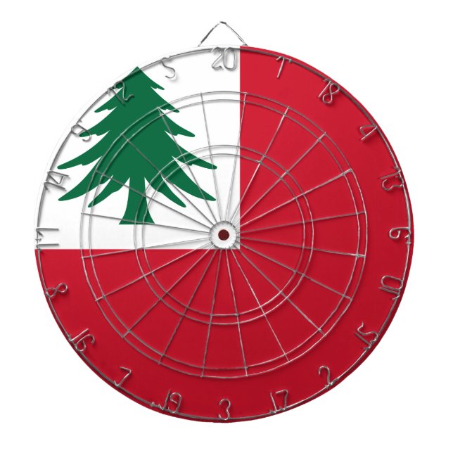 Flagga New England Darttavla (Framsidan)