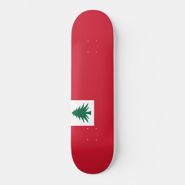 Flagga New England Skateboard (Framsida)