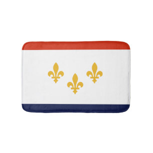 Flagga New Orleans, Louisiana Bathroom Mat Badrumsmatta